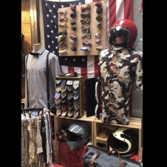 ZB Savoy Black Grey Purple Striped Bow Tie - Picture 7 of 8